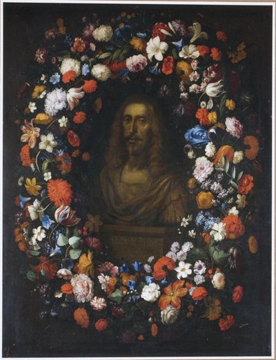 Leopold of Austria in Flower Garland by Pieter Thijs